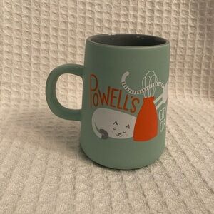Powell’s City Of Books With An Adorable Cat Design 12 Oz.